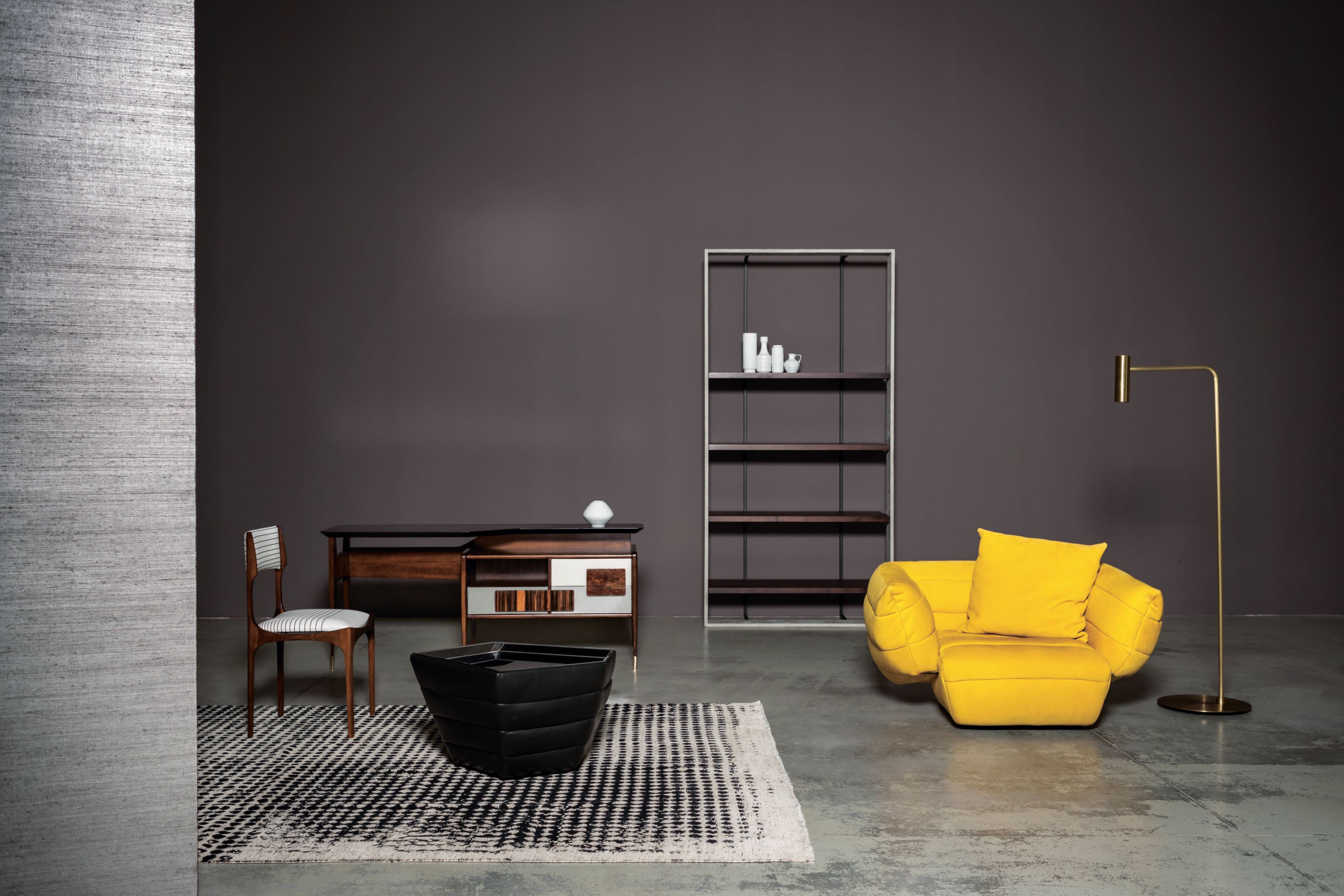 Кожаный диван Baxter Tactile ARCH-00086959 - Вид №1