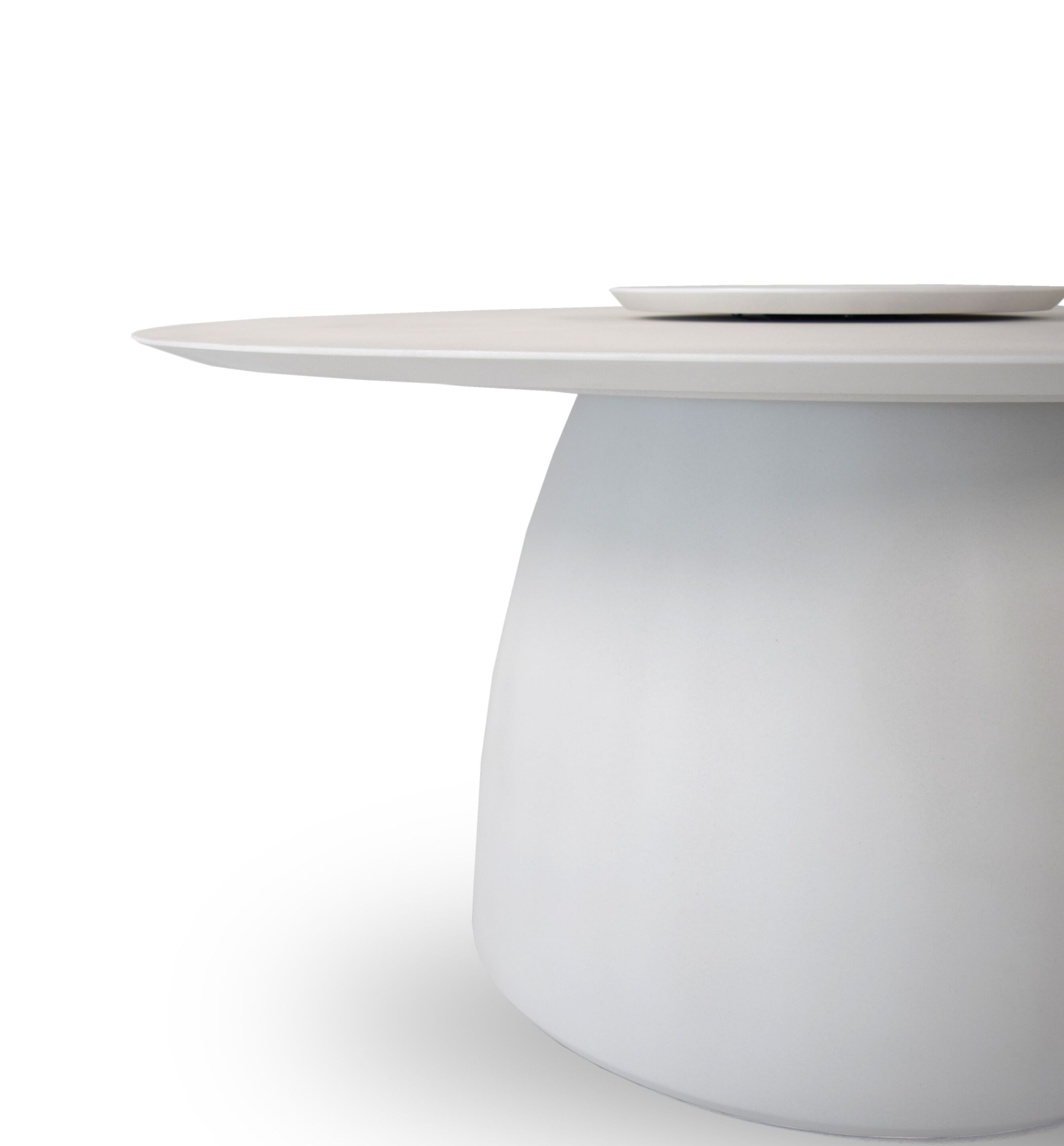 Круглый стол в HPL с Lazy Susan ABLE AMALFI ARCH-00017450 - Вид №3