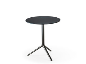 Круглый стол с откидным верхом из литого алюминия