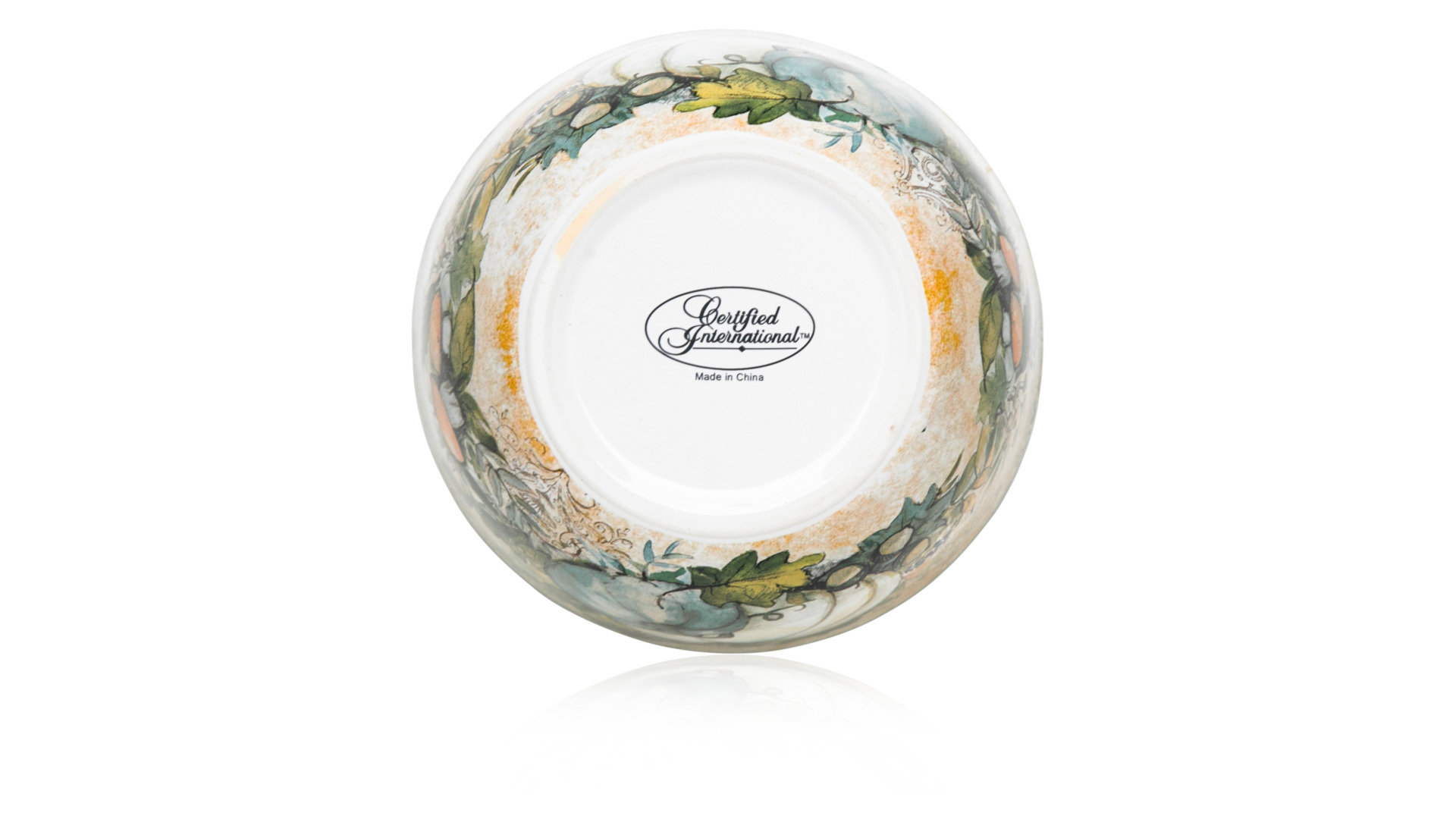 10661507 Certified International Салатник индивидуальный Certified Int. Осенняя пора. Тыквы 13см, керамика Керамика  - Вид №4