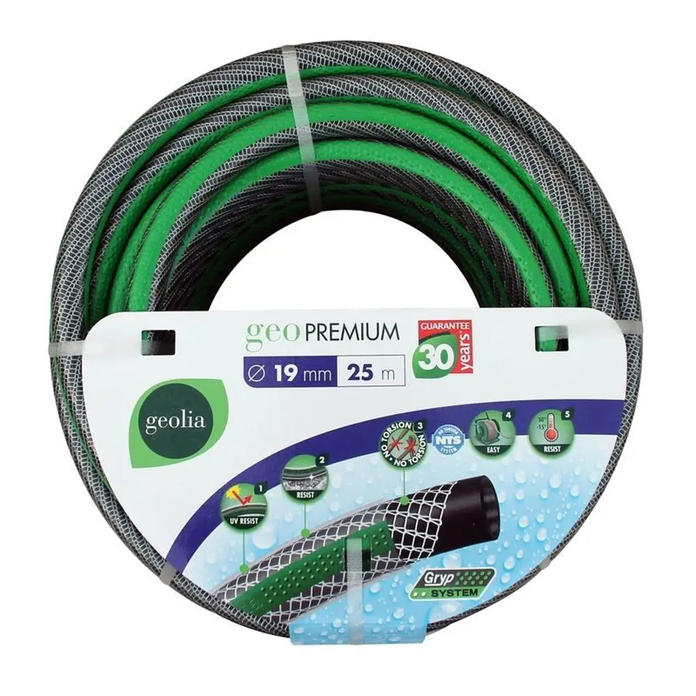 Шланг для полива GEOLIA 3/4" 25 м ПВХ STLM-2147983 - Вид №1