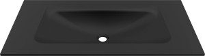 Одинарный прямоугольный умывальник Duratek с столешницей