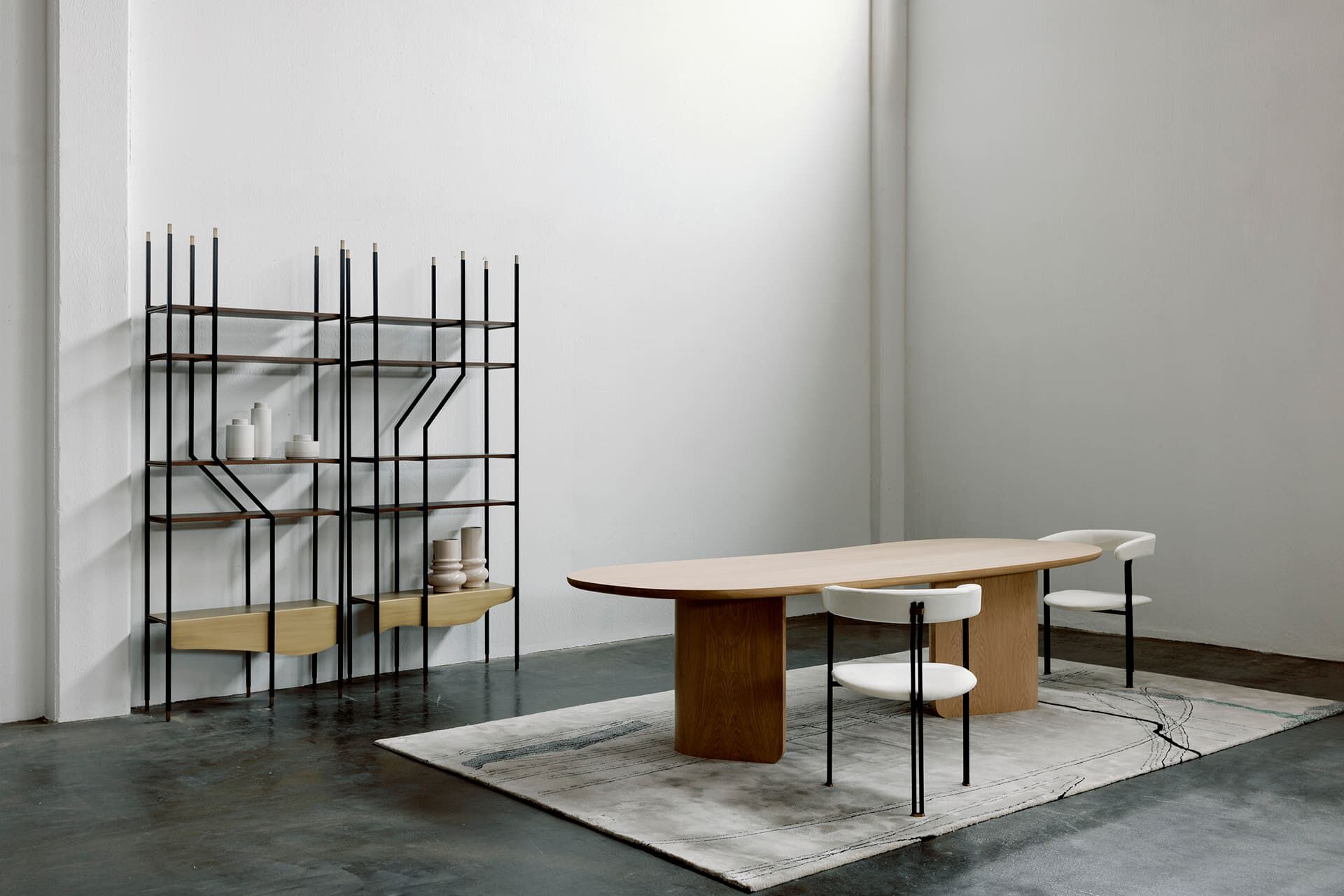 Овальный дубовый обеденный стол Greenapple Armona ARCH-00079882 - Вид №2