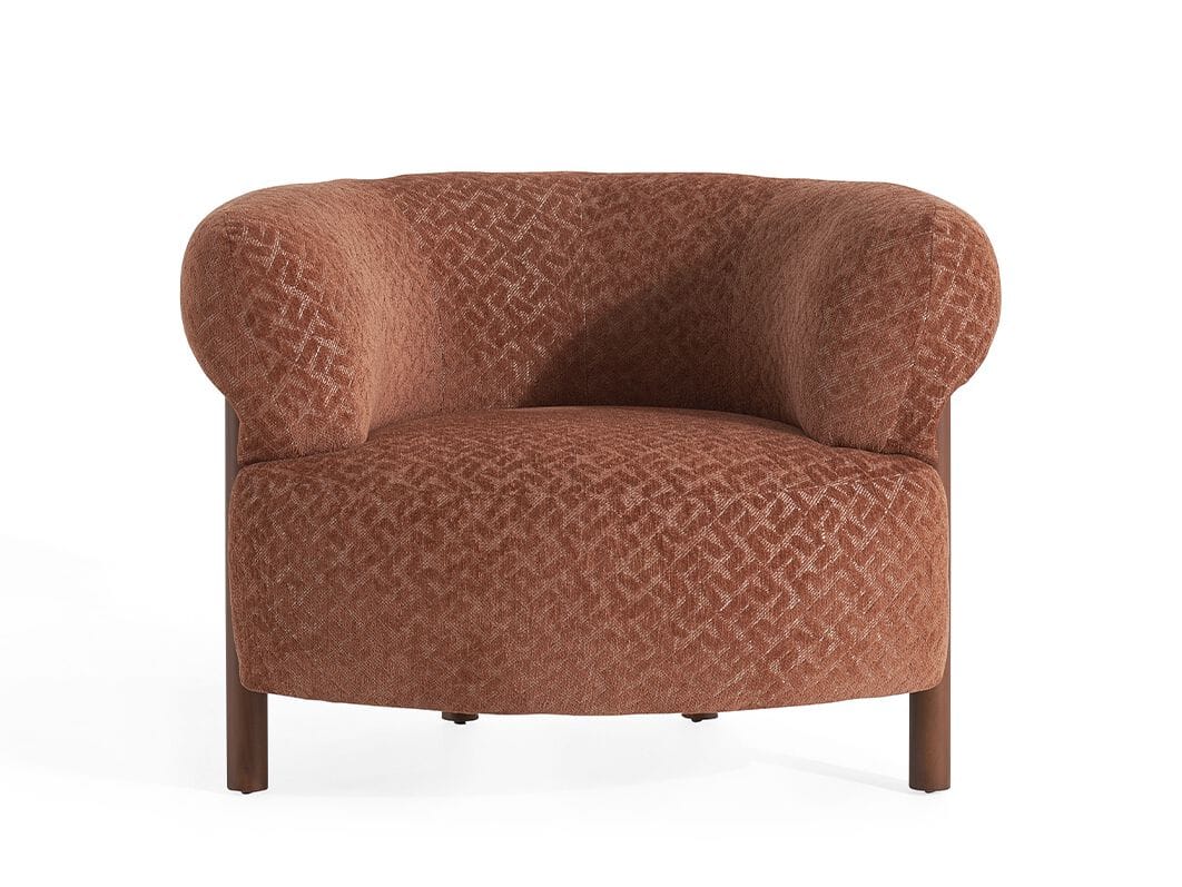 Тканевое кресло с подлокотниками NDESIGN Ezora ARCH-00070764