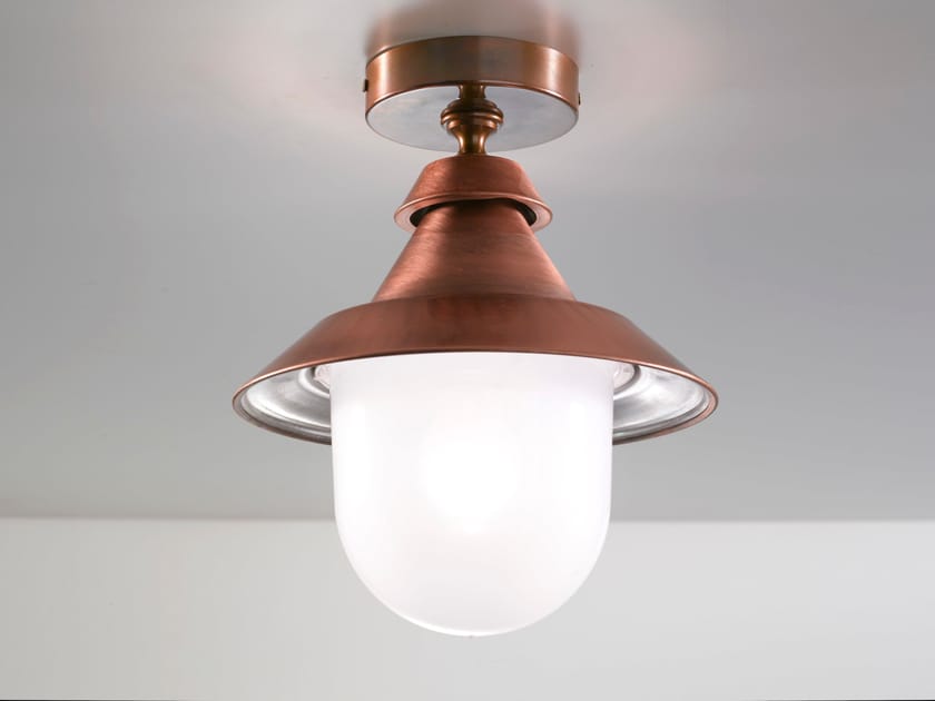 Латунная светодиодная наружная потолочная лампа Cremasco Illuminazione Венецианская традиция ARCH-00072511