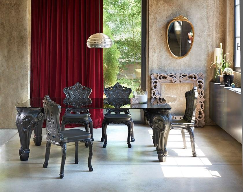 SLIDE Прямоугольный стол для гостиной из полиэтилена Design of love sun-id-1481270 - Вид №2