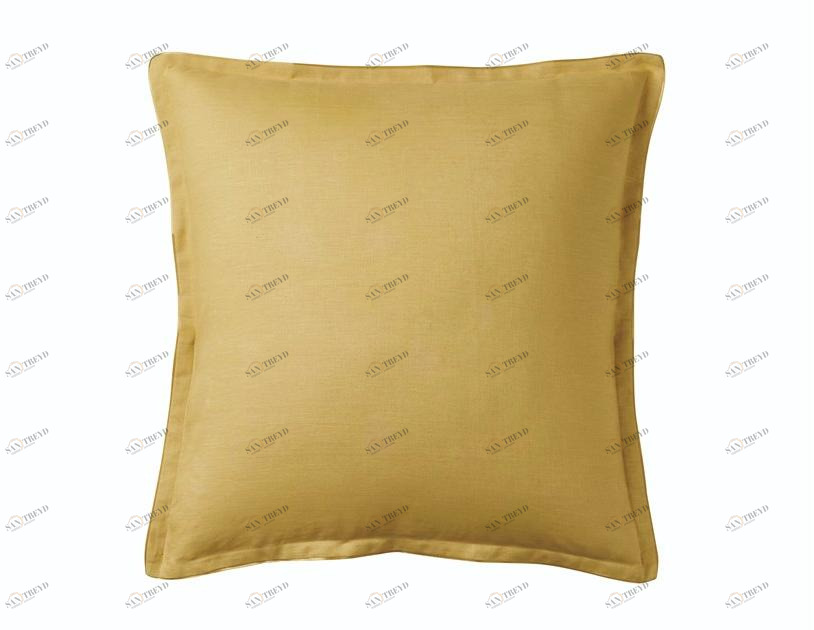 Alexandre Turpault Наволочка из однотонного хлопка Rive droite rive gauche sun-id-1404323