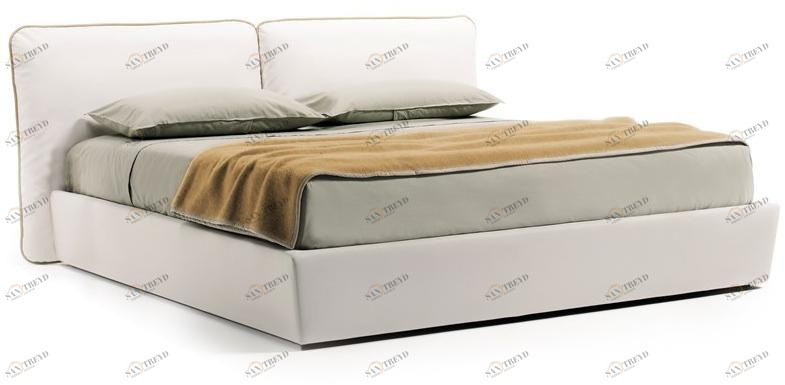 ESTEL GROUP Кровать-контейнер двуспальная с мягким изголовьем sun-id-1513298