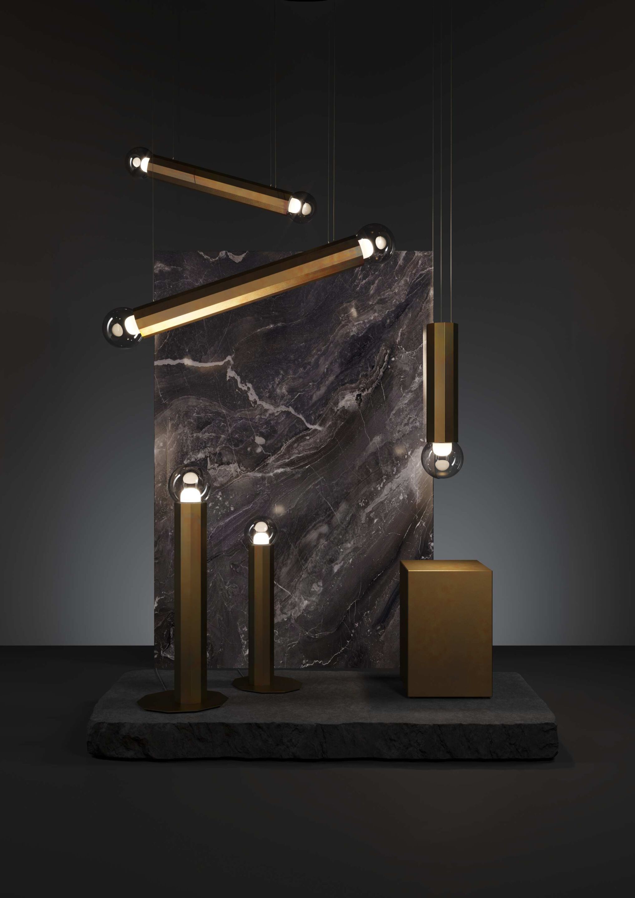 Светодиодный торшер из выдувного стекла и металла BROKIS Prisma ARCH-00031038 - Вид №21