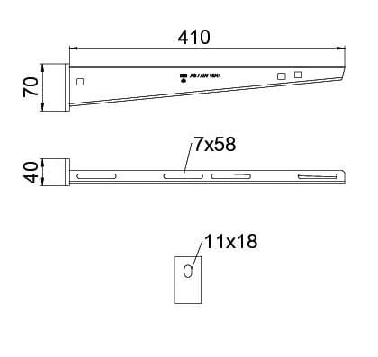 Стальная анкерная система OBO Bettermann BlackLine ARCH-00119509 - Вид №5