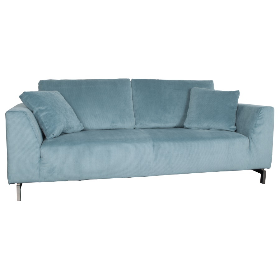 Диван Dragon Rib трехместный синий Zuiver 3200001 - Вид №12