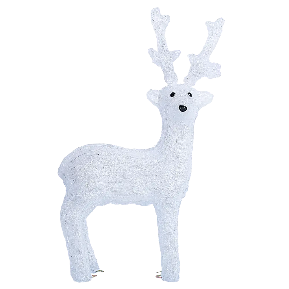 82610010 Электрогирлянда-фигура «Олень» для улицы 120 ламп, 63 см, цвет холодный белый STLM-0960012 Santreyd  - Вид №1