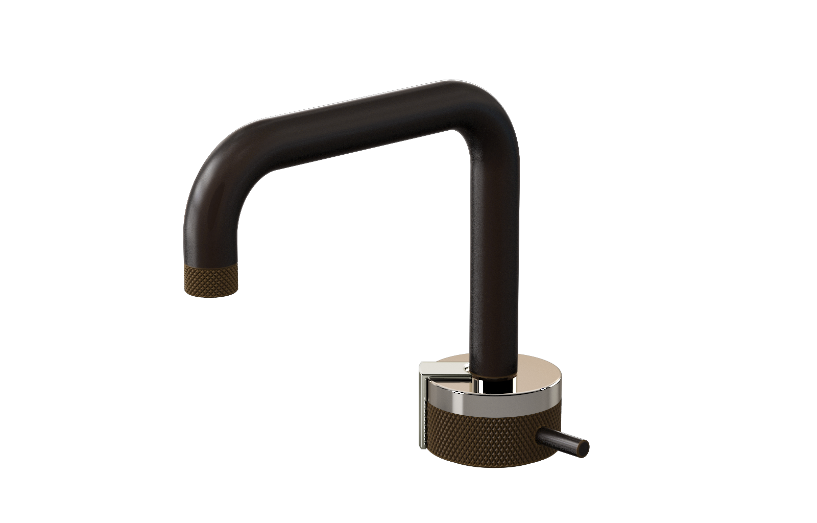 E-11500-R1PN-L2PC-OB Однорычажный прогрессивный смеситель для раковины - излив 15,3см GRAFF MOD+