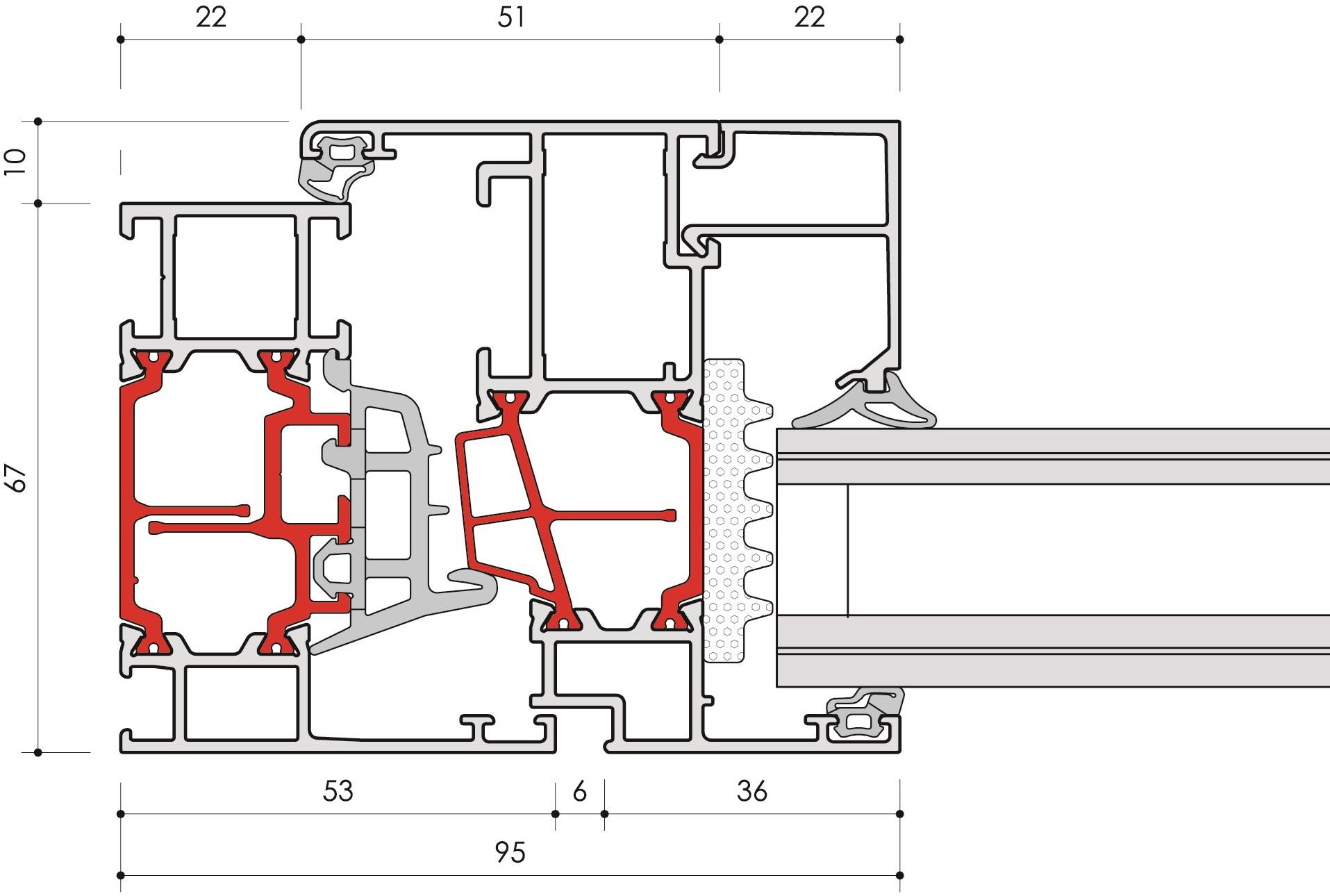 ALUK Group Алюминиевое окно sun-id-1406638 - Вид №1