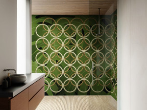 Геометрические обои ПВХ бесплатно, экологически чистые, моющиеся