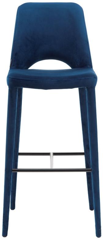 Pols Potten Барный стул высокий из бархата с огнестойкой набивкой Holy sun-id-1384520 - Вид №1