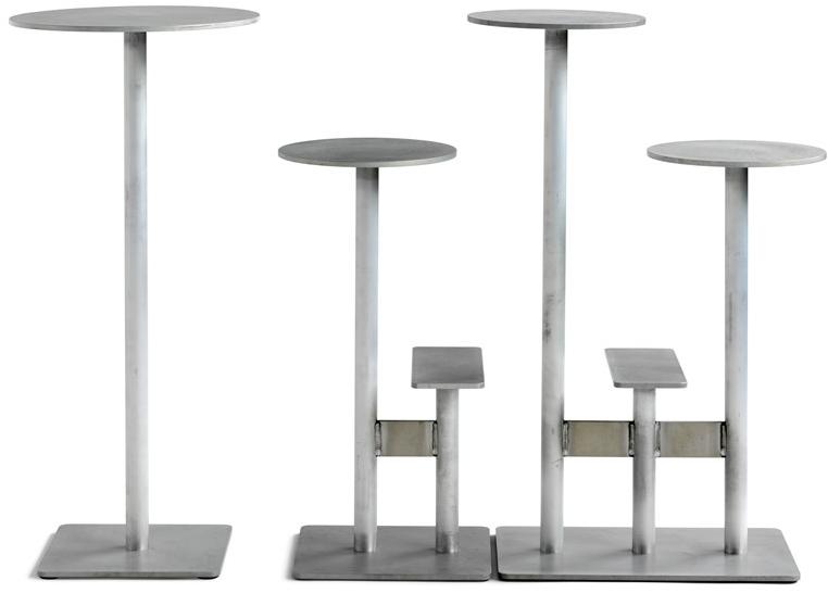 Blå Station Высокий барный стул из алюминия с подставкой для ног Combo Bla Station sun-id-1459300 - Вид №15