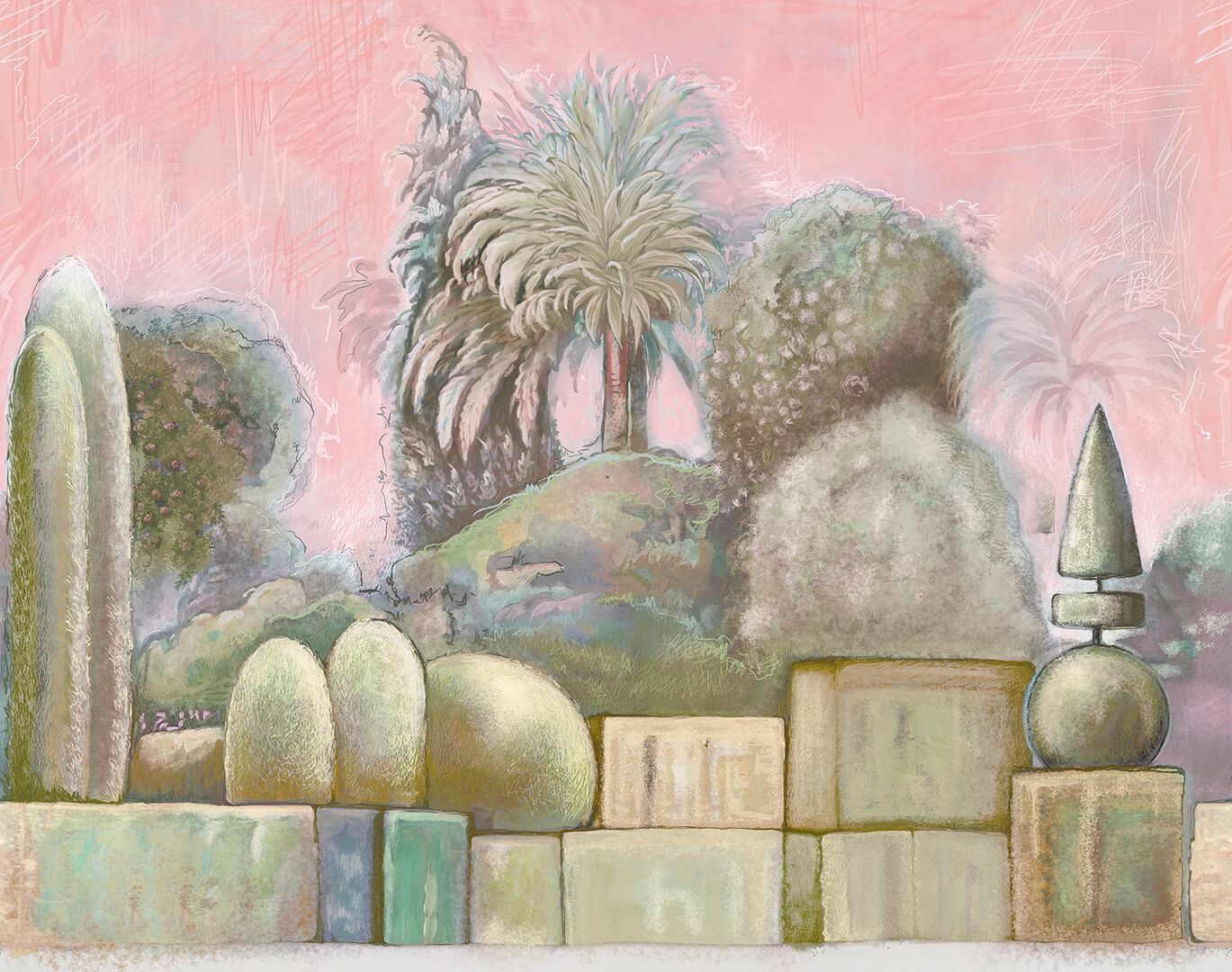 Обои с поддержкой d. ecodura™ Wall&decò Современные обои 2024 ARCH-00139951 - Вид №2