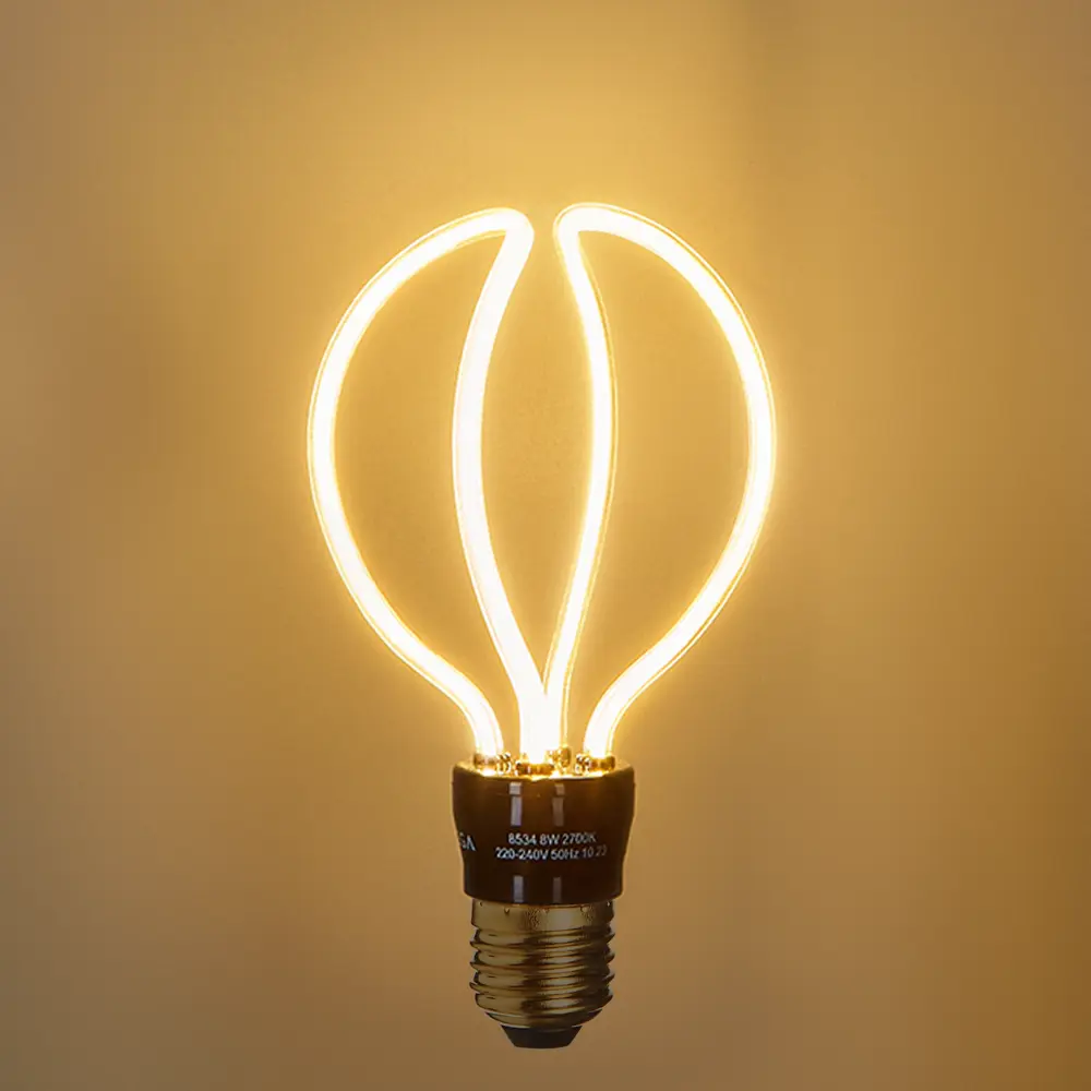 Лампочка декоративная Bergamot 8 Вт E27 8534 Voltega STLM-2195839