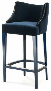 Munna Стул из ткани с подставкой для ног Fetiche