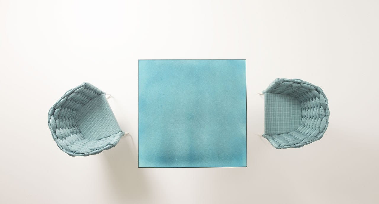 Квадратный стол со спицами Paola Lenti CAFÉ ARCH-00134758 - Вид №3