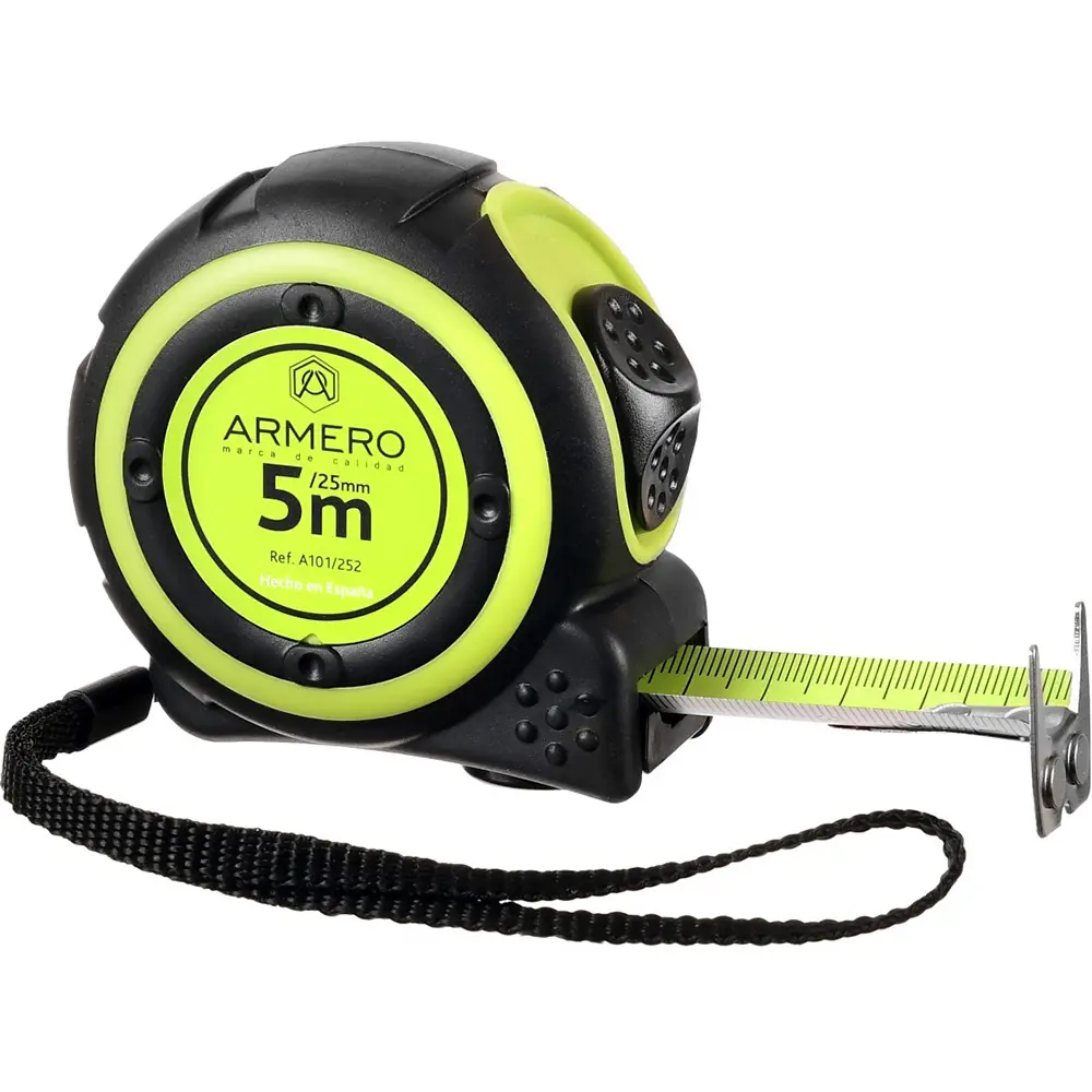 Рулетка Armero с двумя фиксаторами 5 м x 25 мм STLM-2054693