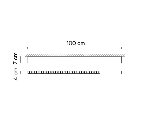 Алюминиевый светодиодный потолочный светильник Vibia смещение ARCH-00113231 - Вид №13