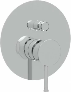 Встраиваемый однорычажный смеситель с переключателем Cezares POSITANO-VDIM-01