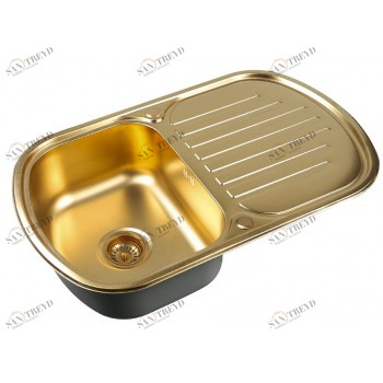 Zorg SZR-7749 bronze Мойка кухонная прямоугольная Zorg 