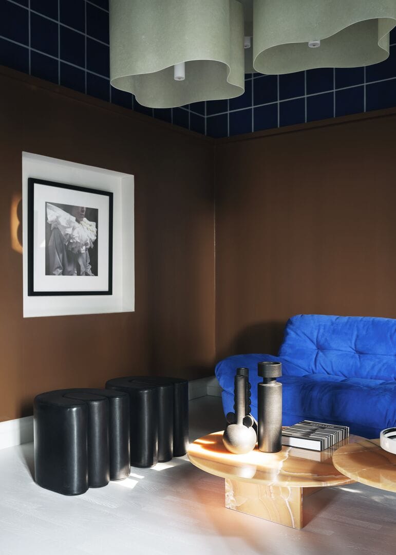 Свободная форма кожаный пуф Baxter Адель ARCH-00136989 - Вид №2