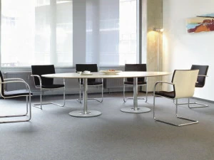 Brunner Овальный стол для совещаний в мдф Spira