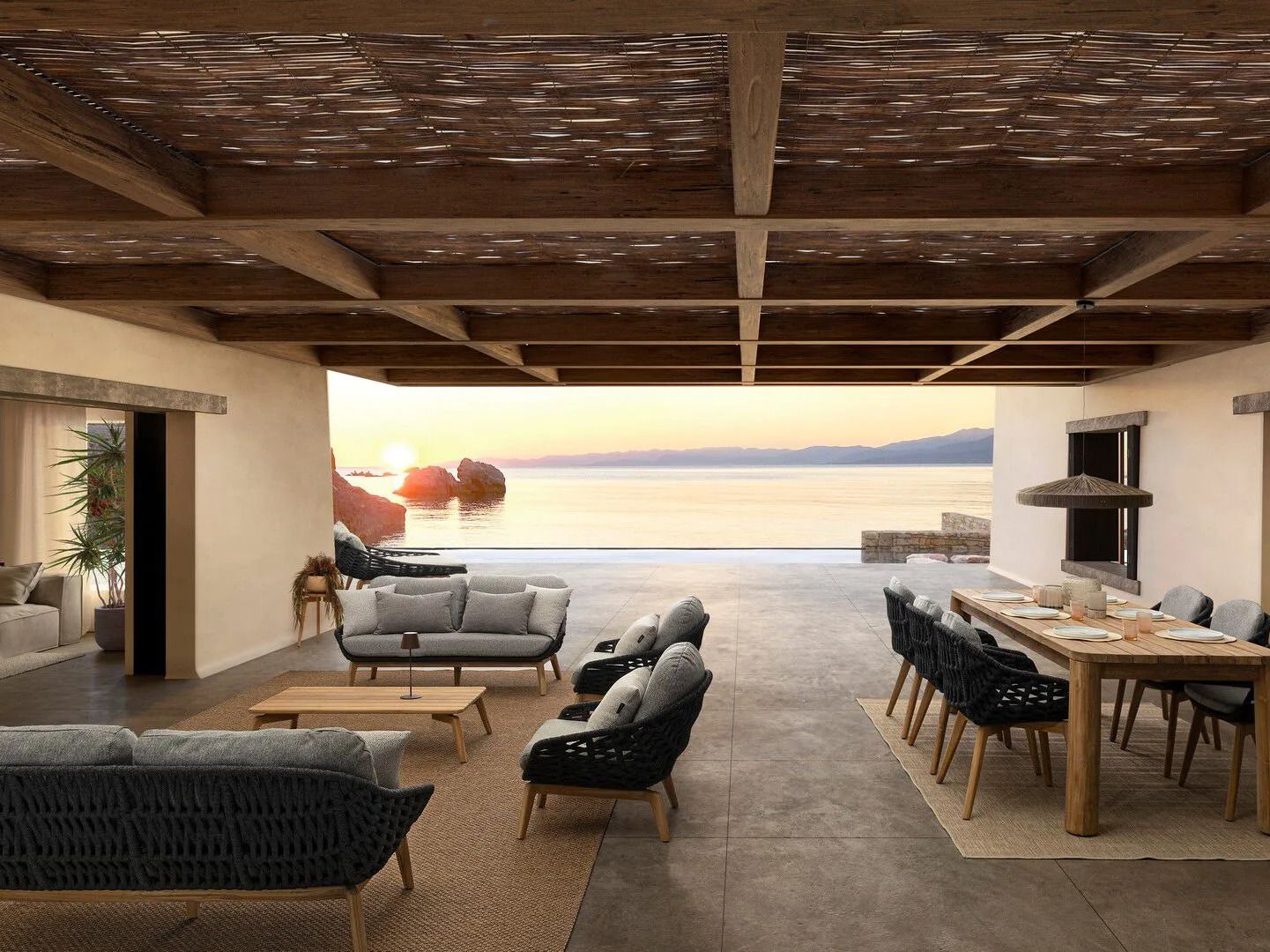 Открытый полипропилен сплошной цвет ковер BIZZOTTO GEERT ARCH-00090201 - Вид №5