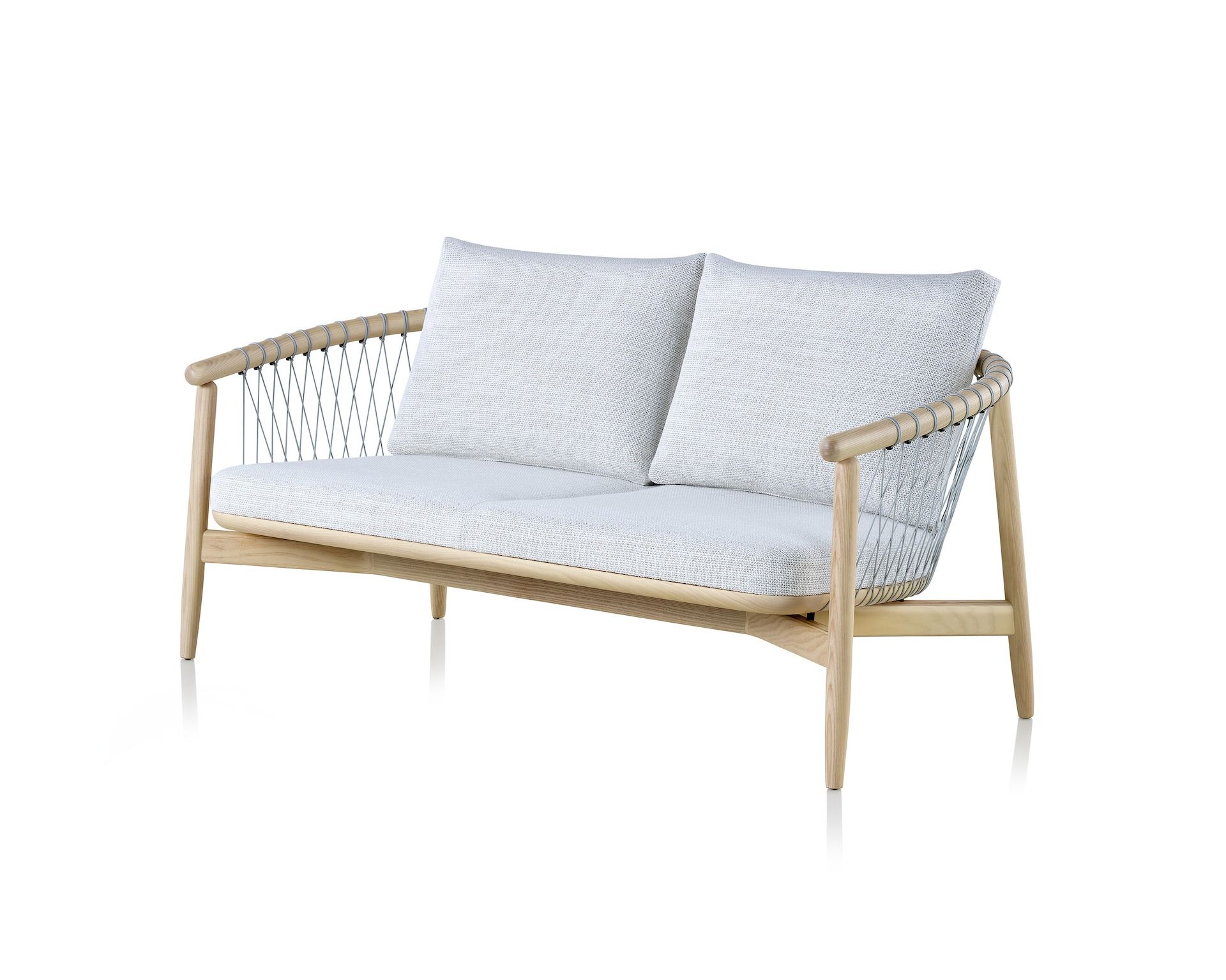 2-местный деревянный и тканевый диван Herman Miller Crosshatch ARCH-00119966 - Вид №14