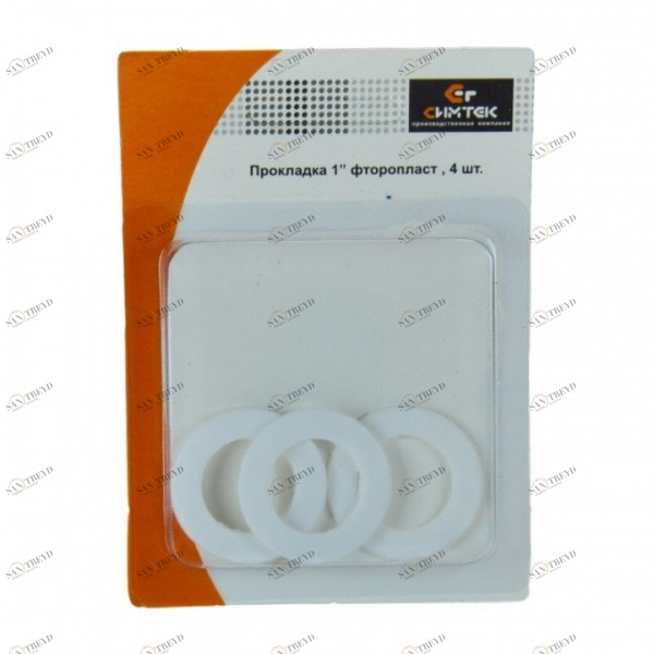Прокладка фторопласт 1 блистер (4 шт) 10-0025 СИМТЕК 183279