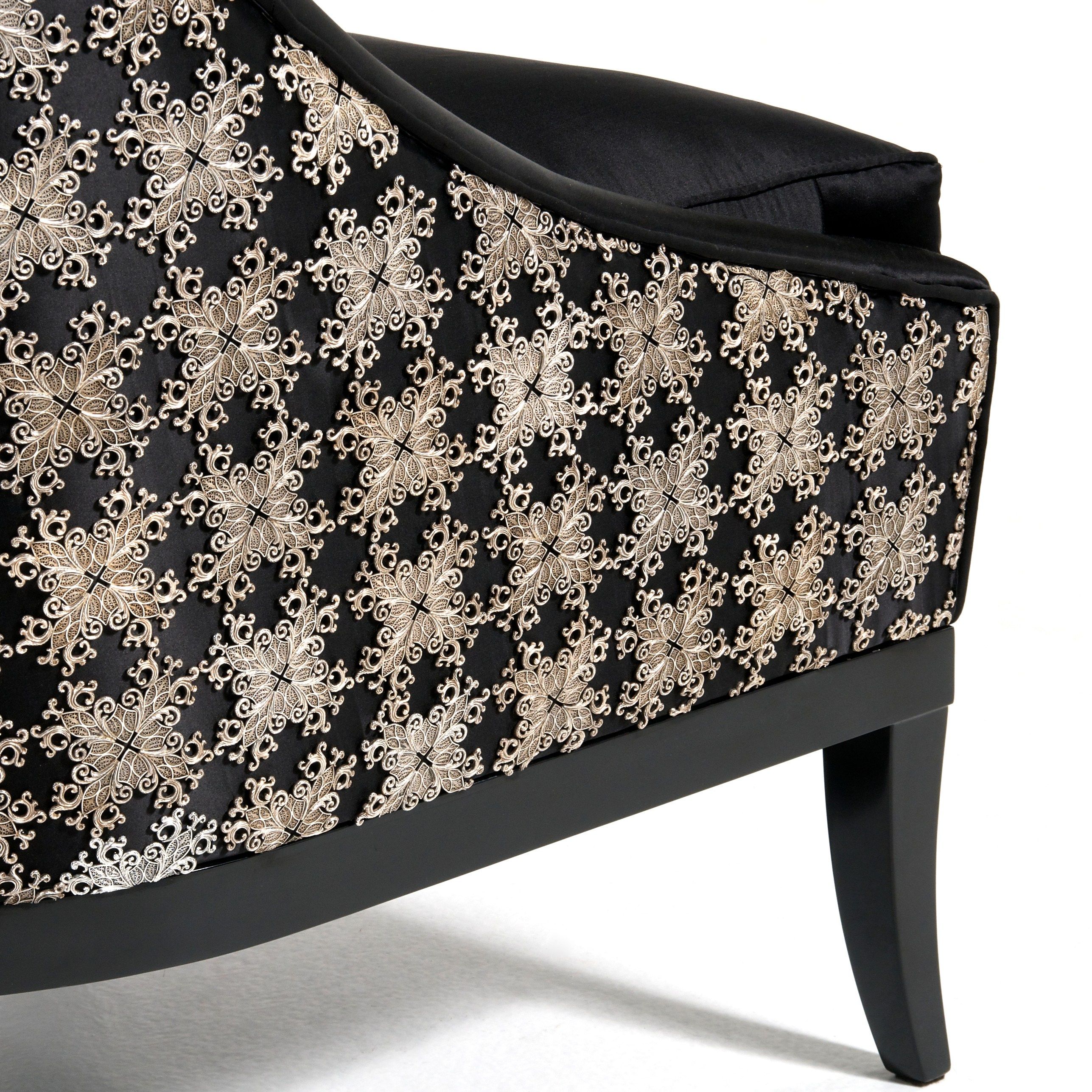 Атласное кресло Munna Heritage ARCH-00070275 - Вид №4