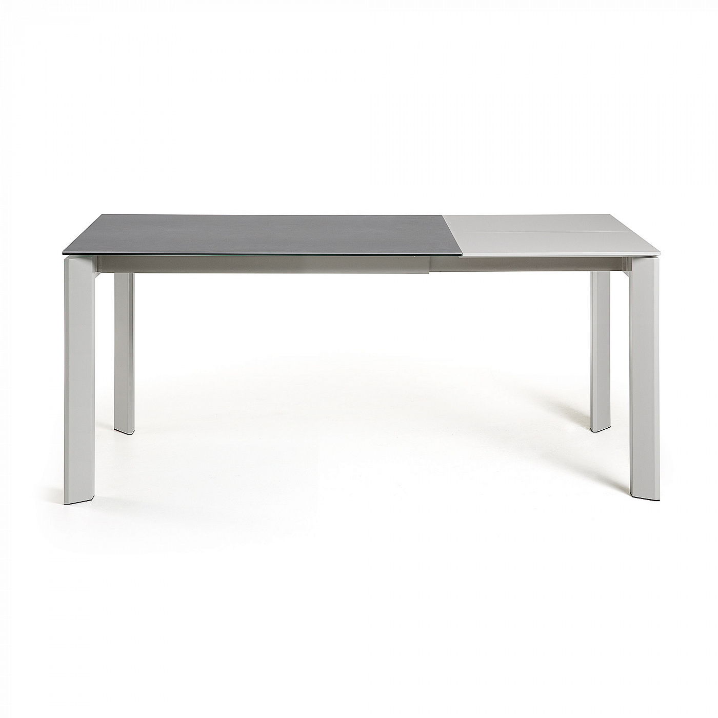 053350 Стол Atta 120 (180) x80 серый керамический La Forma Axis - Вид №4