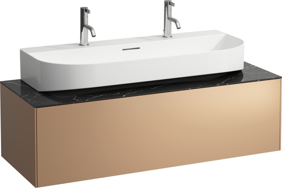 H4054610340401 Шкафчик, 1 ящик, совместим с раковиной 816347, с отверстиями в центре LAUFEN PRO - Вид №4