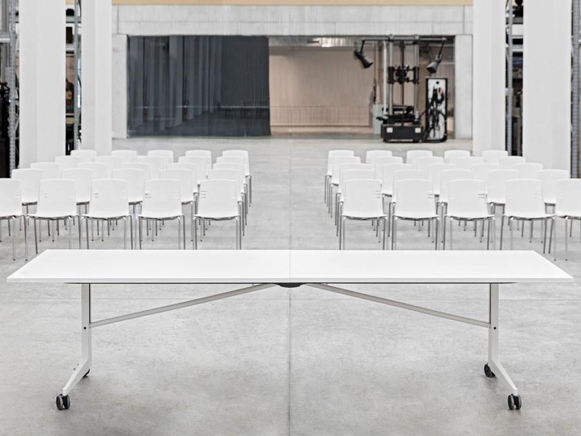 Mara Прямоугольный складной стол на колесиках  294  - Вид №9