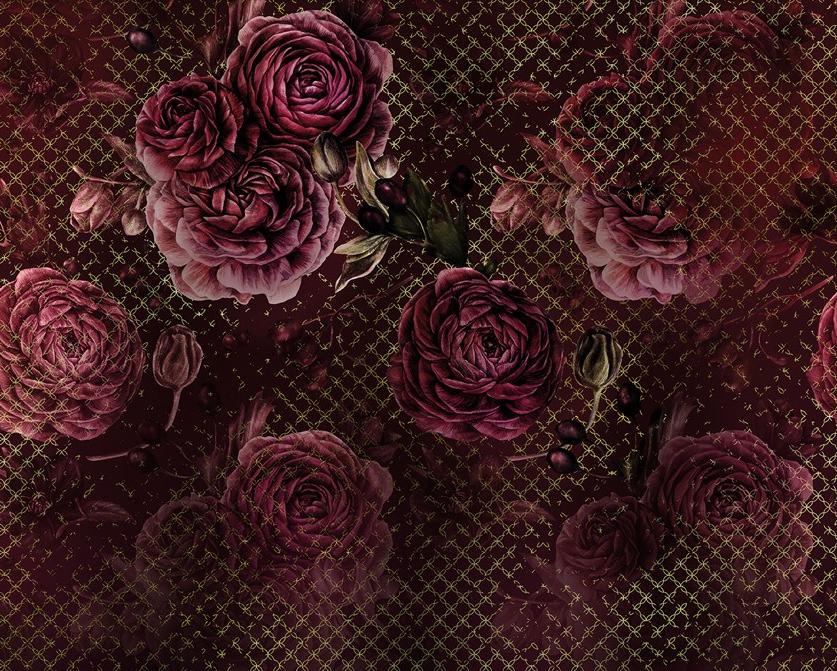 Komar Флизелиновые обои с цветочными мотивами Heritage Hx7-046 - Вид №1