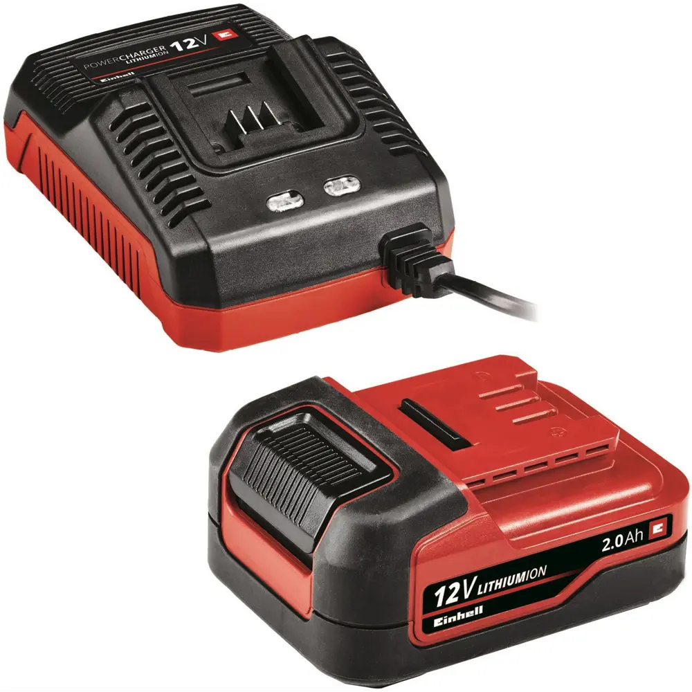 Дрель-шуруповерт аккумуляторная ударная Einhell TE-CD 12/1 Li-i 4513895, 18 В Li-ion 1x2 Ач 88305495 STLM-2206125  - Вид №3
