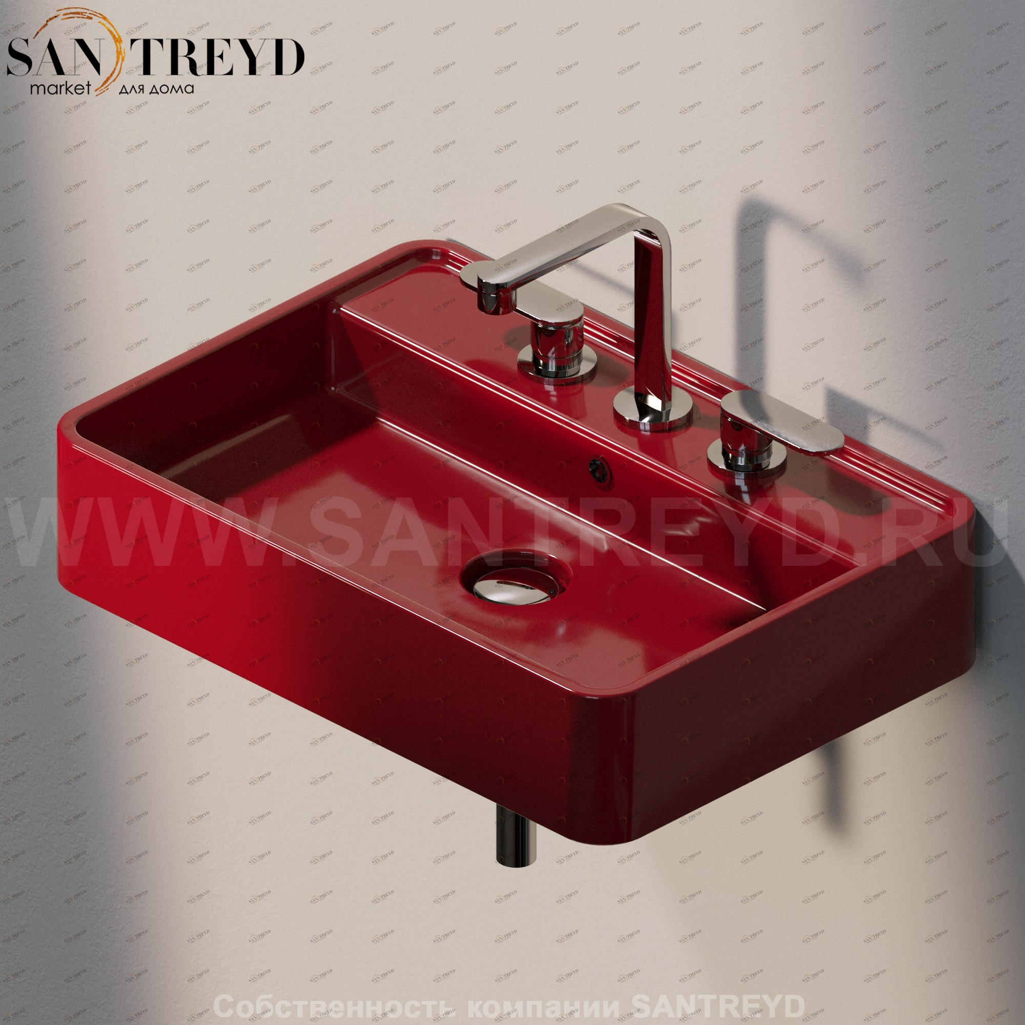 MW60S3011 Подвесная раковина настенная прямоугольная Ceramica Flaminia Miniwash