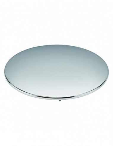 032100 000 00  Вытяжной колпак для душевого желоба Д. 90 мм очень высокий поток арт. 5772, хромированный металл Valentin Хром  - Вид №1