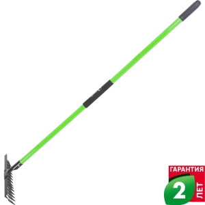 Грабли витые Geolia 14 зубьев 146 см, сталь, с черенком 14263733 STLM-2184730
