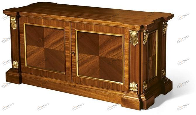 OAK Компьютерный шкаф из красного дерева Galleria sun-id-1493672