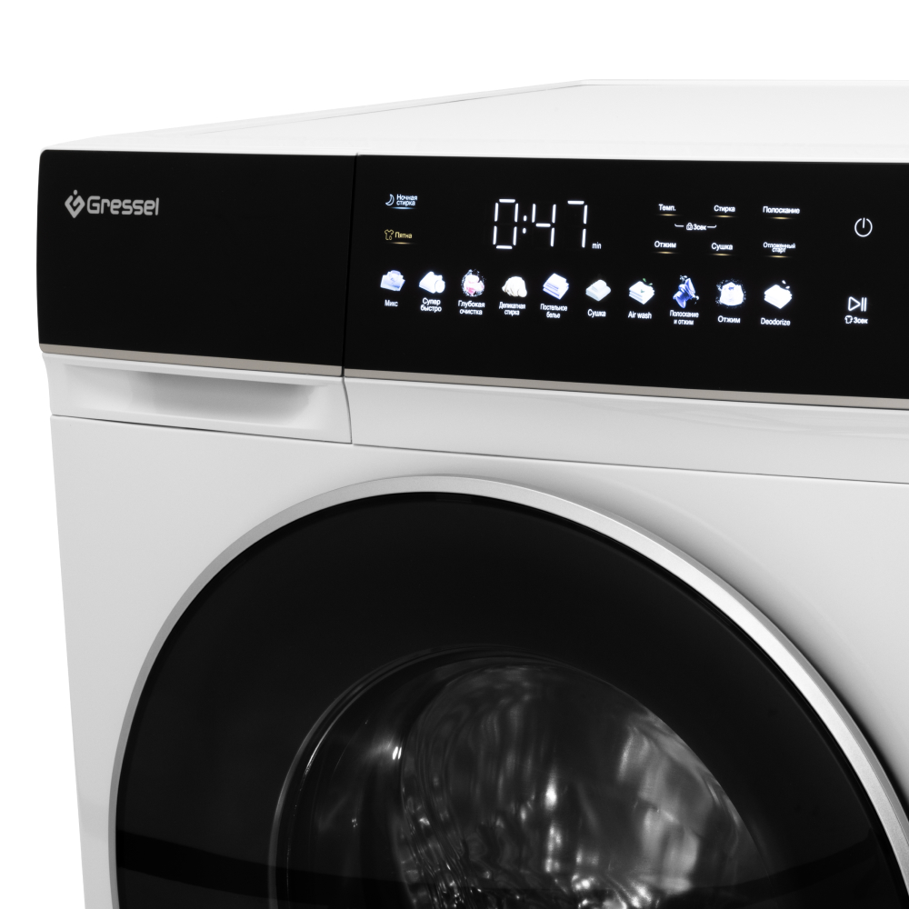 9256872 Стирально-сушильная машина Gressel RUWS77603 белый STDN-0091860 - Вид №7