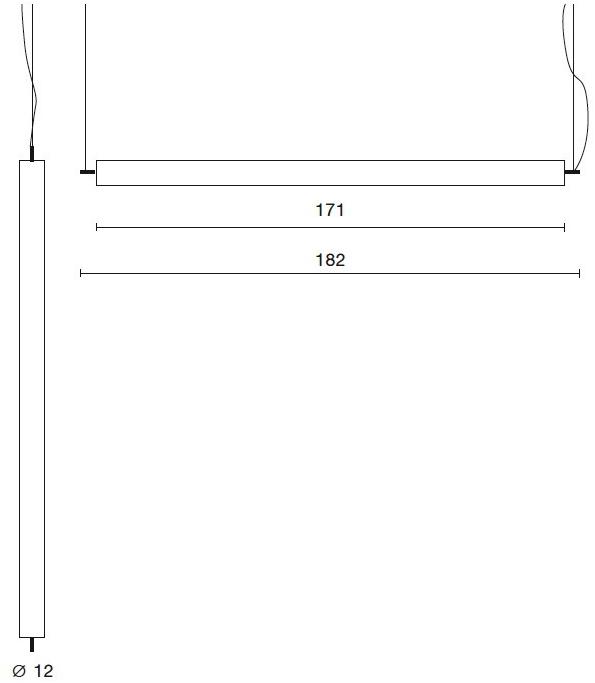 Martinelli Luce Подвесной светильник из метакрилата с диммером Pistillo 2063 - Вид №9
