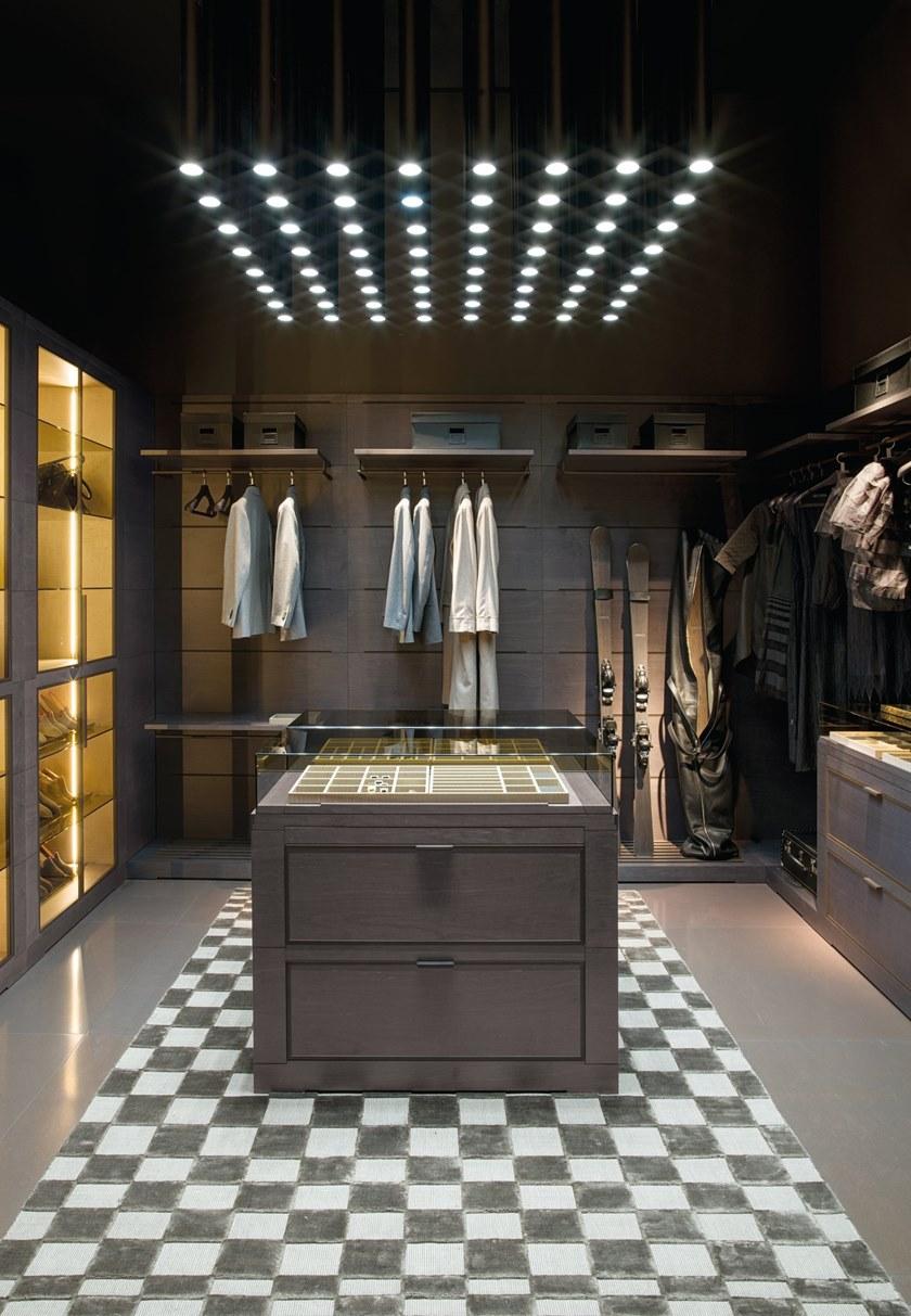 Giorgetti Отдельностоящий модульный книжный шкаф из дерева Oli sun-id-1479889 - Вид №10