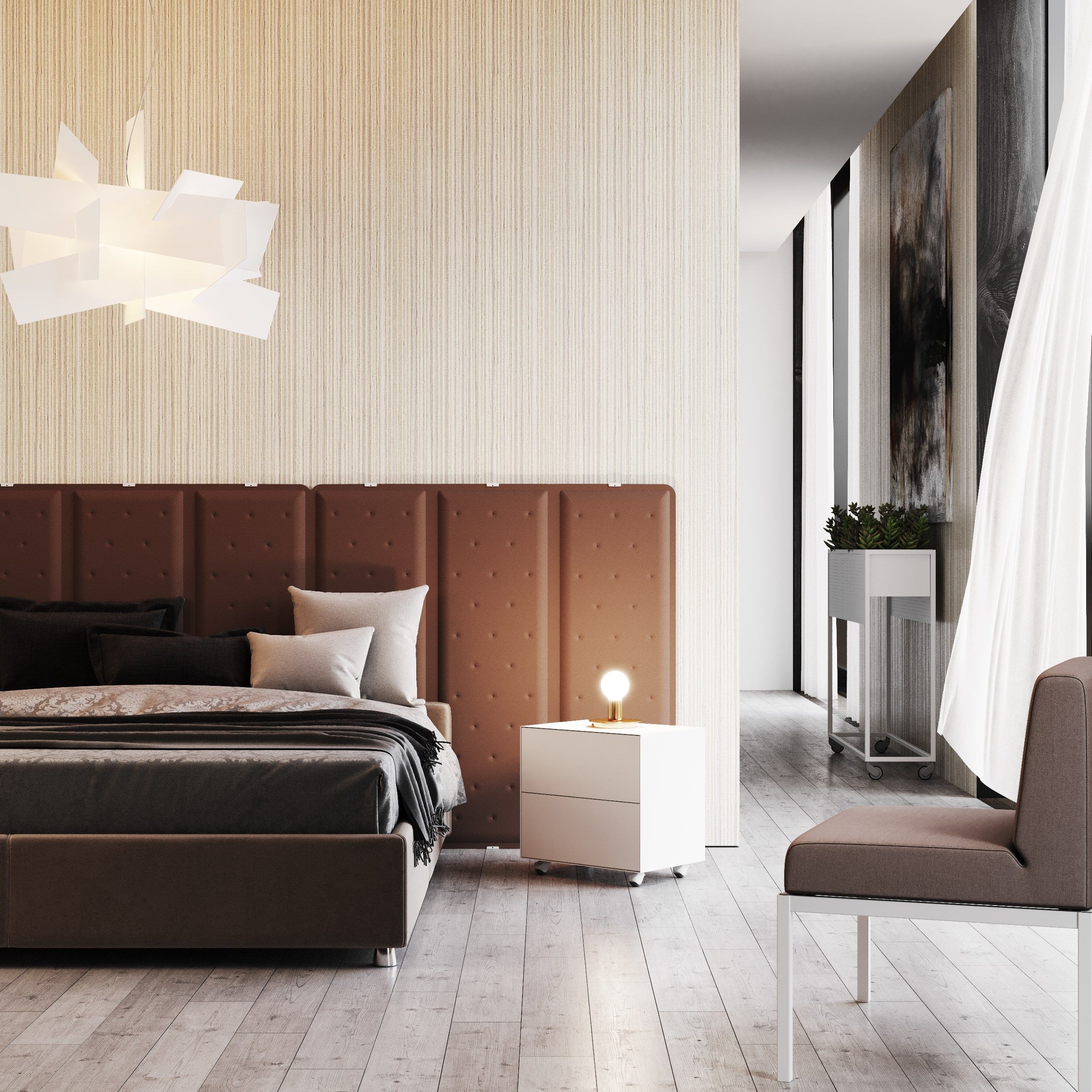 Акустическая панель в Trevira® CS Steelbox by Metalway ARCH-00072341 - Вид №1