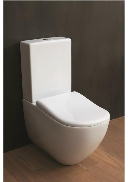 Компакт унитаз с бачком Белый Ceramica Cielo FLUID Италия sun-id-1458716 - Вид №2