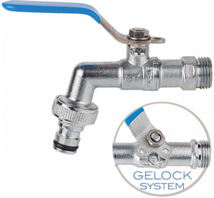 GENEBRE 3060 04 Шаровой кран Bibcock Rapid-Ge  - Вид №1